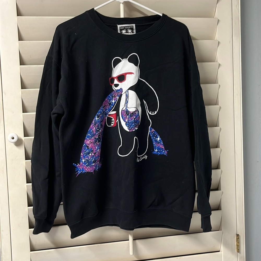 Riot Society Panda Sweatshirt